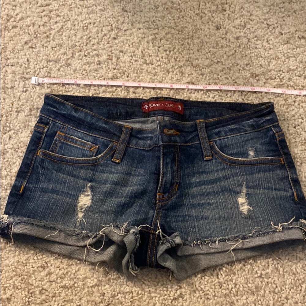 Women's Blue Denim Shorts